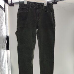 Hudson Men's Stained Army Green Jeans Size 30                          P#333@CMK